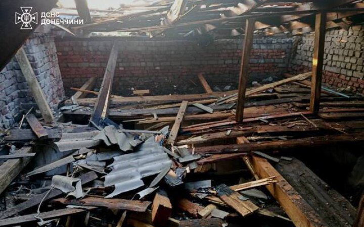 На Донеччині російський дрон поцілив у пожежно-рятувальну частину