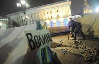 Милиция просит у телеканалов видео, как устанавливали палатки на Майдане