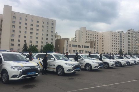 Полиция Киевской области получила 10 новых автомобилей