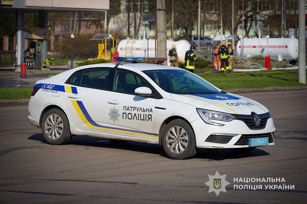 Поліція на місці обстрілу