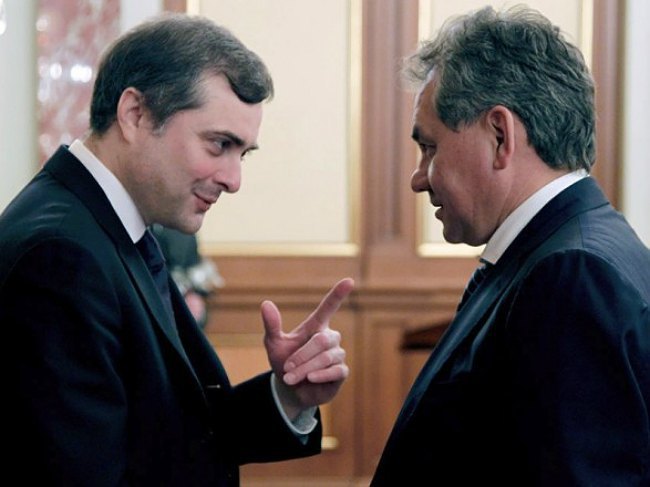 Владислав Сурков и Сергей Шойгу