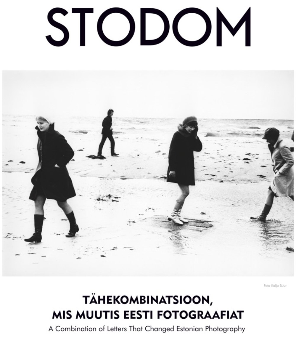 Постер виставки «STODOM. Поєднання літер, що змінило естонську фотографію», Tallinna Fotomuuseum, 2020.