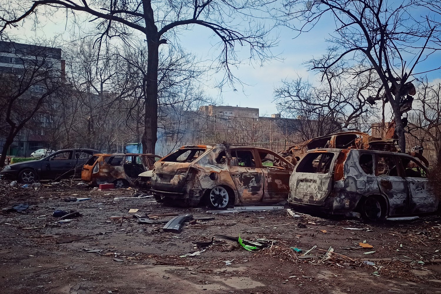 Destroyed Mariupol