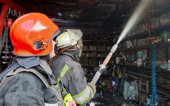 Four fires caused by shelling put out in Kharkiv