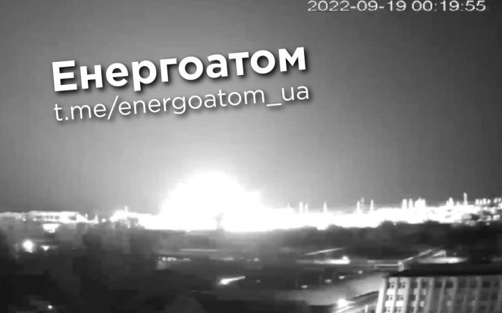 Russia shells South Ukrainian NPP. Missile falls 300 m away from reactors
