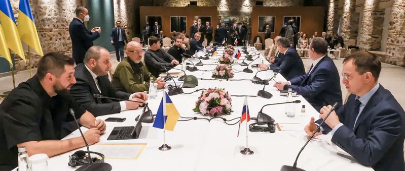 Negotiations between Ukraine and Russia in Istanbul, 29 March, 2022