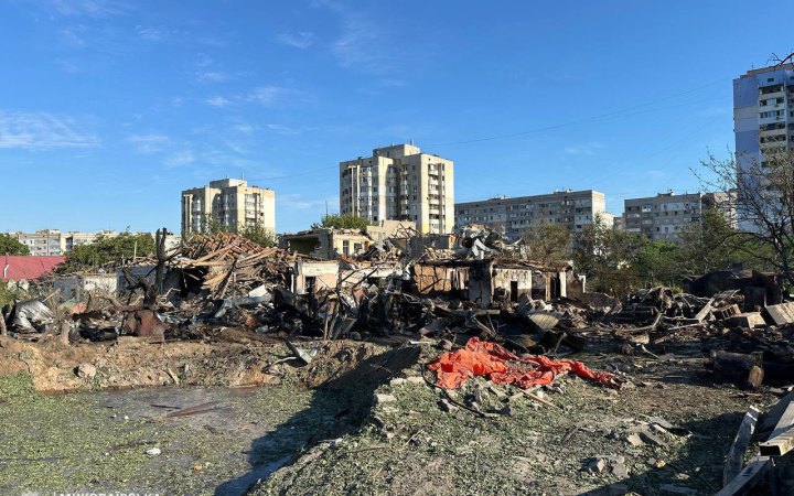 Mykolayiv Regional Military Administration shows aftermath of strike on city