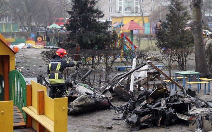 Klymenko expects results of Brovary helicopter crash probe in mid-spring