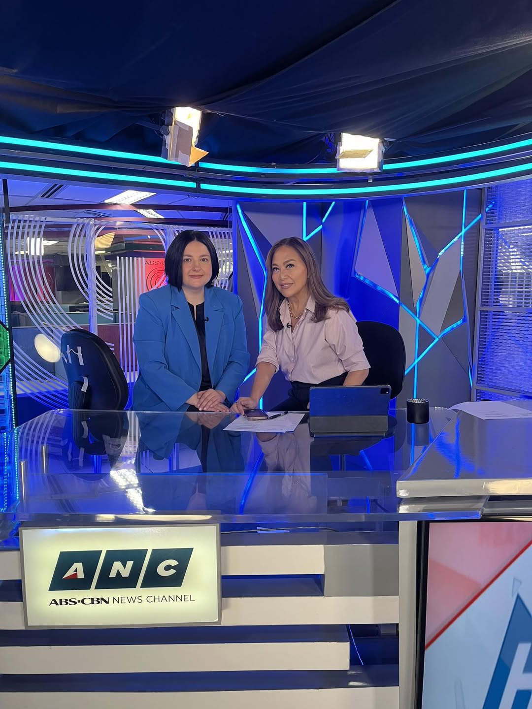 Yuliya Fediv gave an interview on the ABS-CBN News channel about the impact of the Russian war against Ukraine on the Indo-Pacific region.