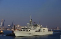 Canadian, Spanish NATO frigates arrive in Odesa