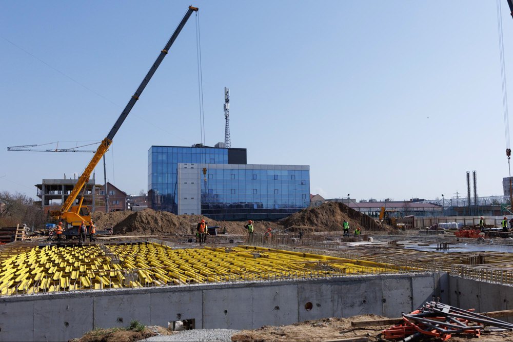  Construction of a veteran space in Uzhhorod