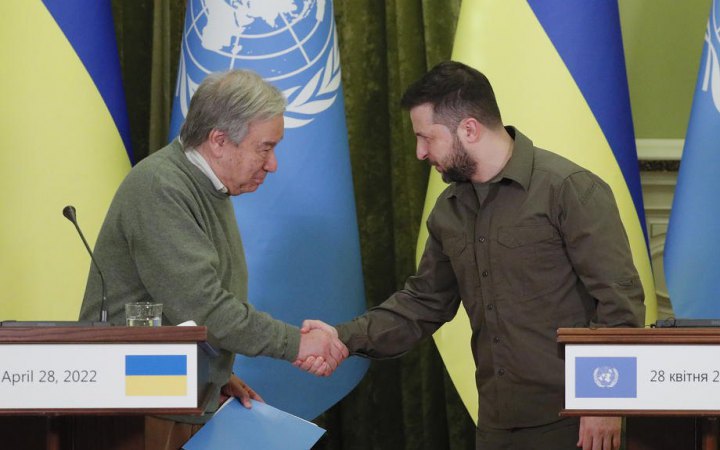 Ukraine is ready for urgent negotiations to evacuate people from Mariupol and counts on support of the United Nations 