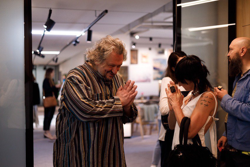 Vlad Troyitskyy at the AntiDоte conference in Lviv, 2025