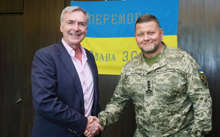 Chief of UK Defence Staff visits Kyiv