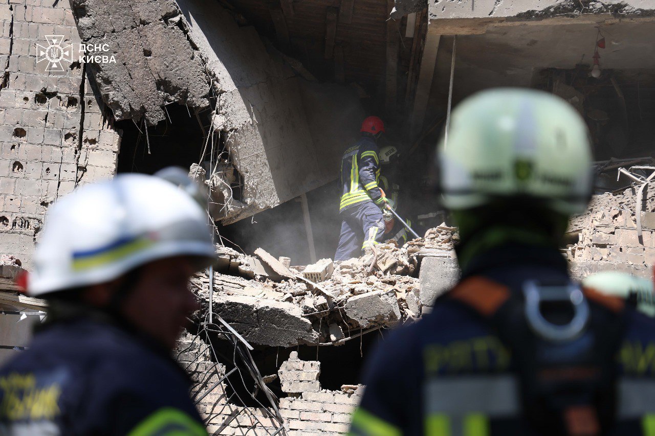 Consequences of the shelling of Kyiv. 4 July 2025