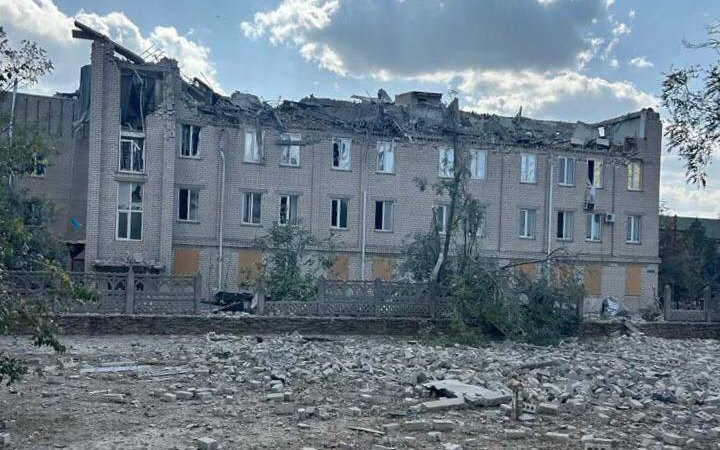 Direct hit to hospital in Beryslav, at least two medical workers injured - Prokudin