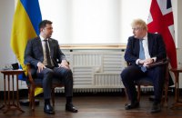 Zelenskyy Discussed With Johnson Critical Humanitarian Situation in Blocked Cities