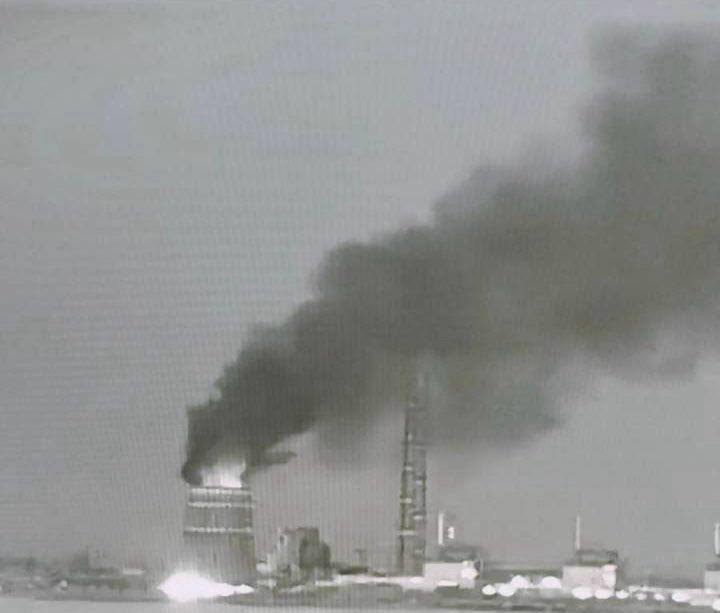 Fire at Zaporizhzhya nuclear power plant 