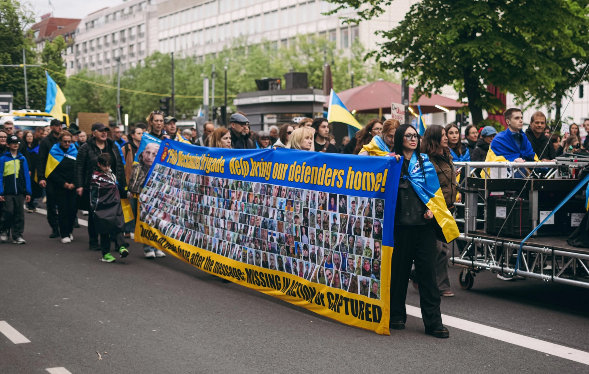 Ukraine in Memory: A March for the Creation of a Memorial Site in Germany