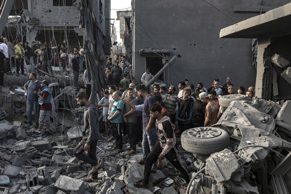 Gaza rubble
