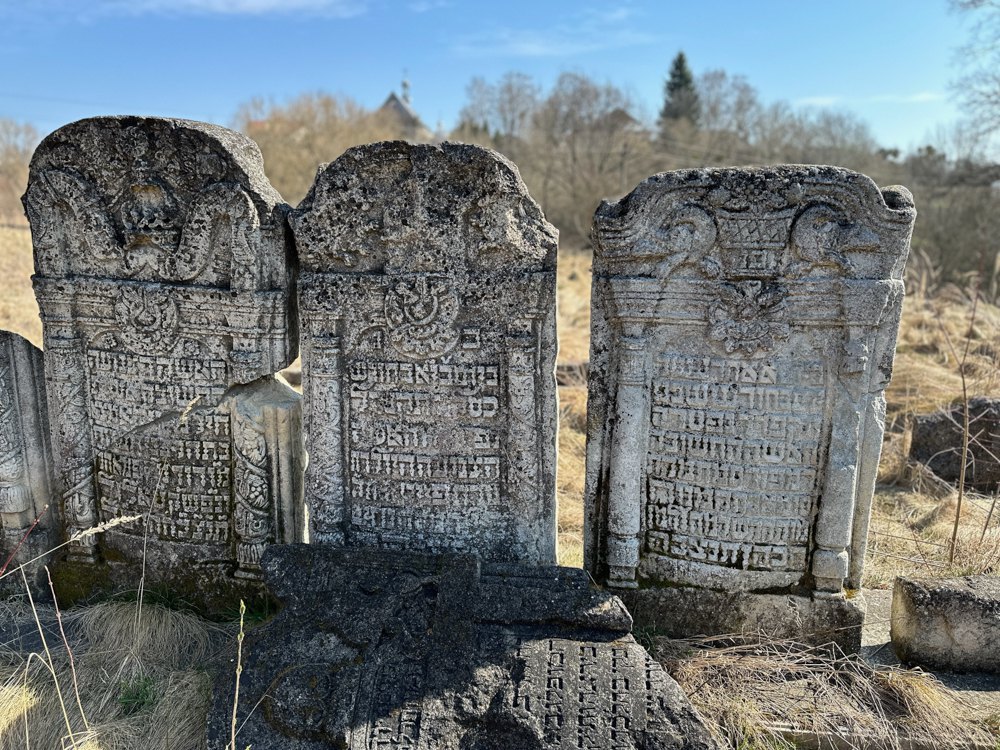 Jewish cemetery in Rozdol.