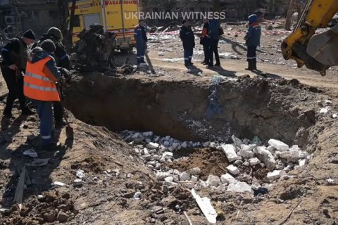 YouTube channel "Ukrainian witness" told how Kyiv once again cleaned up the consequences of the Russian assault.