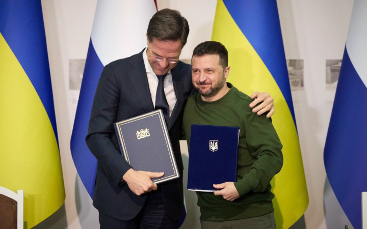 Ukraine, Netherlands sign security agreement in Kharkiv