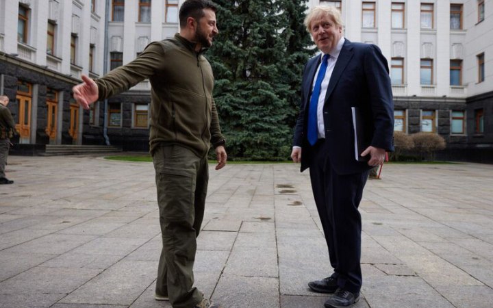 Yermak about Johnson’s visit to Kyiv: the conversation was intense and constructive