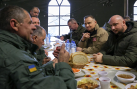  Duda meets with Ukrainian military in Poland