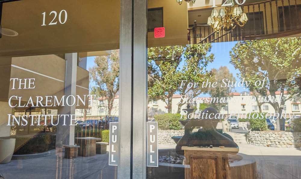 Entrance to the Claremont Institute in Los Angeles