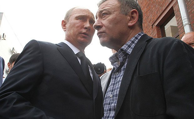 Vladimir Putin and Arkadiy Rotenberg