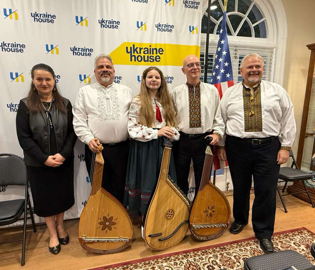 September 2025: The Ukrainian Bandura Ensemble of North America, founded in 1918, received the prestigious National Heritage Award and performed pieces from its repertoire at the Ukrainian House.