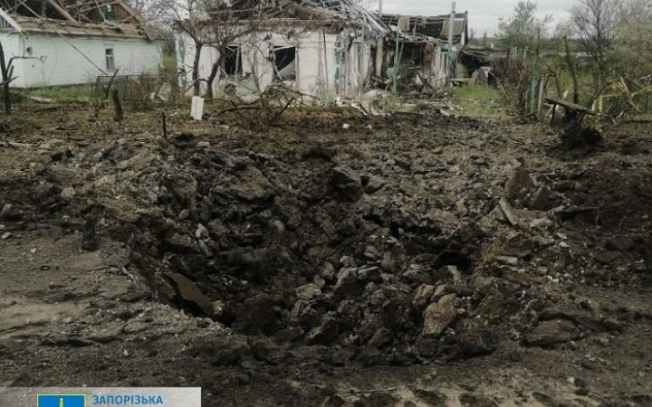 Casualties reported as Russians hit Hulyaypole in Zaporizhzhya Region