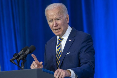 Biden signed a law providing $13.6bn in aid to Ukraine