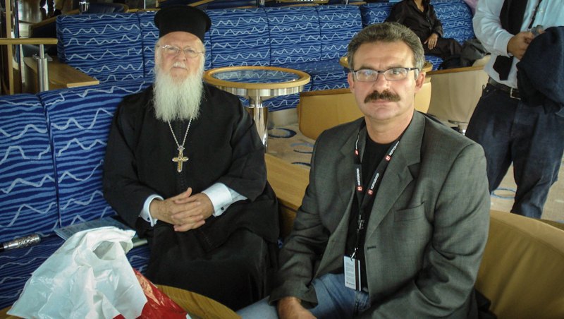 Ecumenical Patriarch Bartholomew and Viktor Yelenskyy