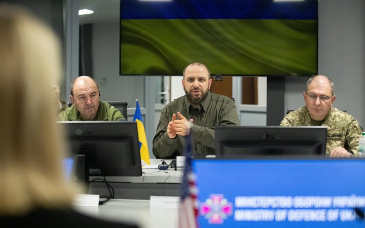 Ukrainian defence minister, US envoy discuss planned reforms