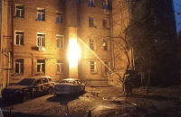 Russians attack Kyiv