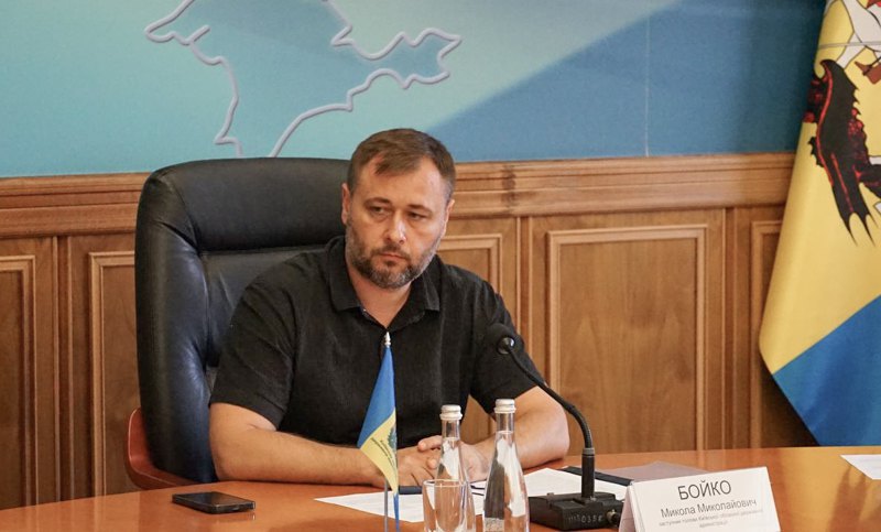 First Deputy Head of the Kyiv Regional State Administration Mykola Boyko