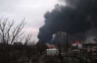 Russian troops hit the Odessa oil refinery plant and fuel storage with missile strikes.