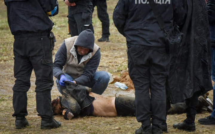 In Kyiv Region, police find 1,367 bodies of people killed during Russian occupation 