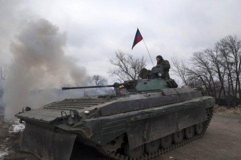 Russian tank column destroyed in Bucha