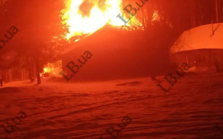 Businessman Mazepa's country house burned down at night 