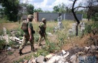 Two Ukrainian servicemen wounded in Donbas