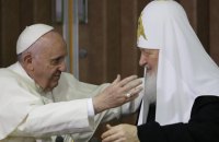 Francis on conversation with Kirill: "Half the time he justified the war in Ukraine with a map in his hands"