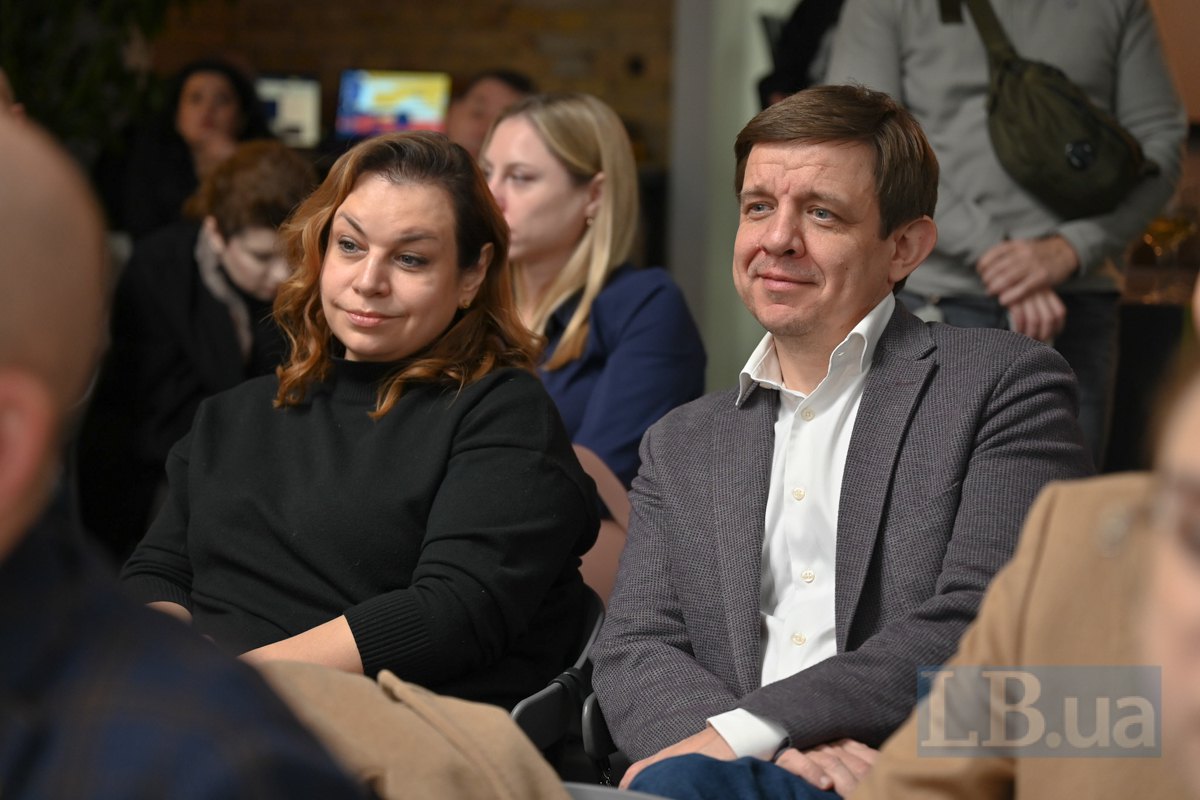 Viktoriya Butenko, producer of CNN in Ukraine, and Yuriy Khomenko, International Transfer pricing