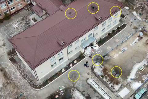 Russia uses cluster munition in Kharkiv, Okhtyrka - Bellingcat