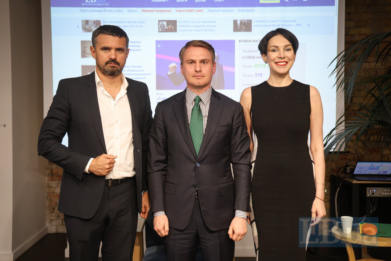  Ihor Liski, Ruslan Kravchenko and Sonya Koshkina