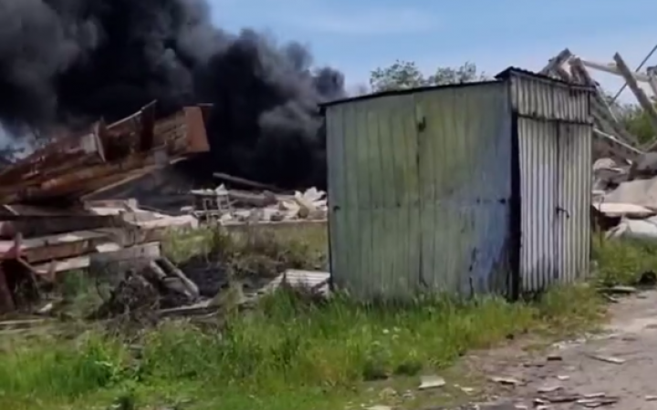 Occupiers launch missile strike on Mykolaiv Region, construction base destroyed