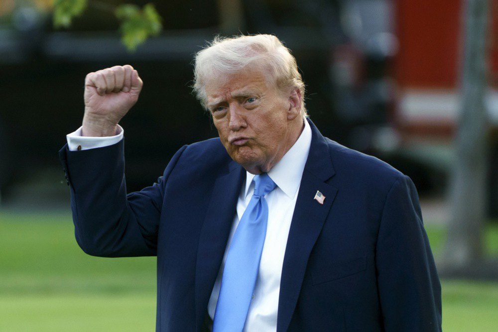 US President Donald Trump