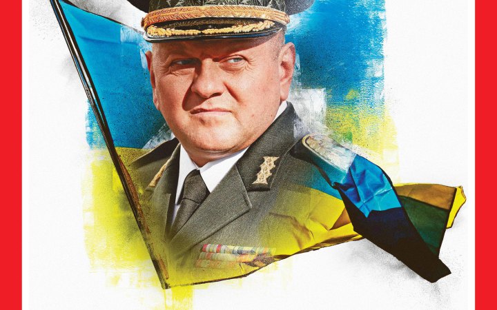 Ukrainian Commander-in-Chief Zaluzhnyy appears on Time cover